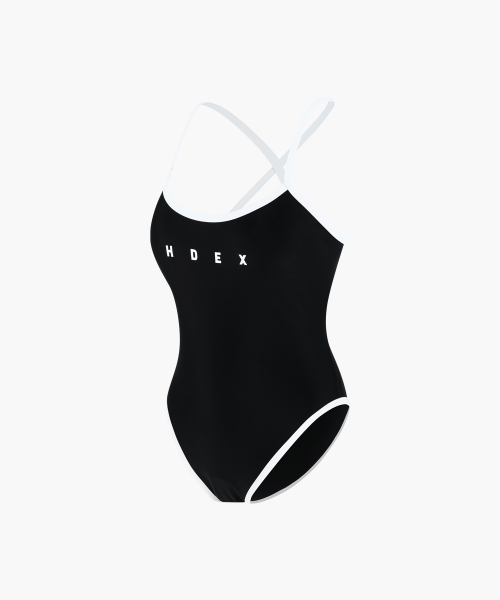 Mond Back String Monokini Black