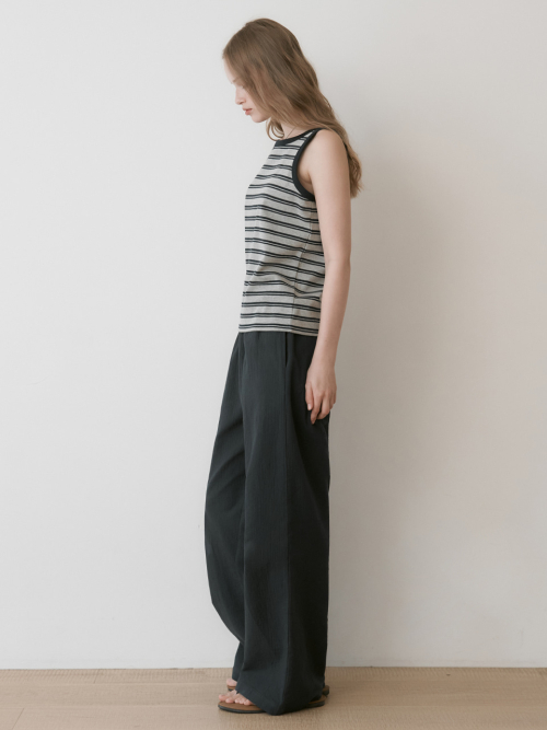Snooze cotton pants (navy)