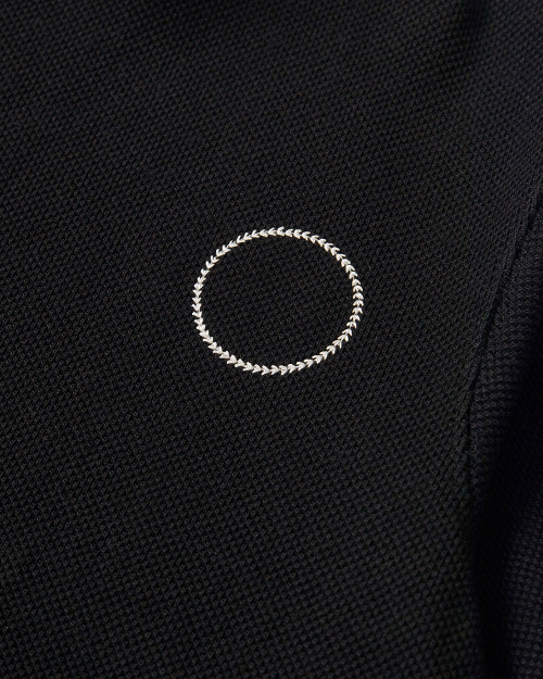 Horseshoe zip-up jacket / Black