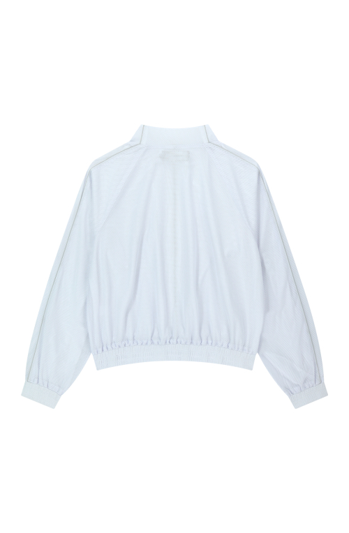 MESH PIPING TRACK JACKET [белый]