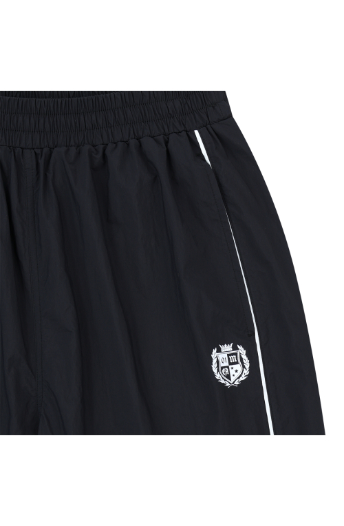 PIPING NYLON PANTS [BLACK]