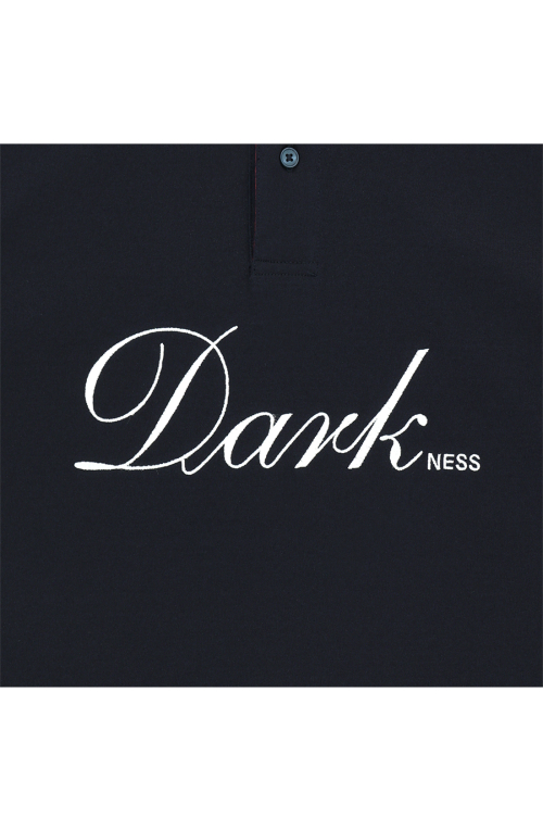 DARKNESS S/SLEEVES POLO [NAVY]