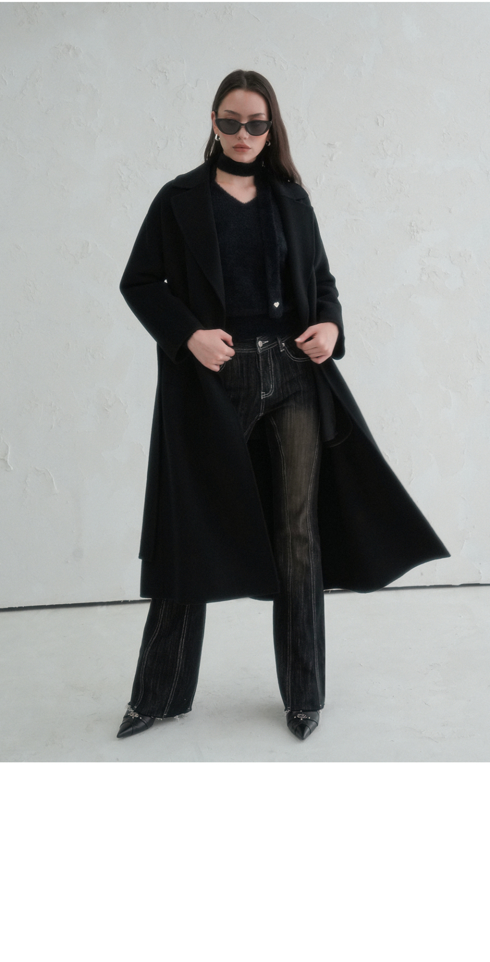 アウターその他 AVANDRESS Beth Handmade Wool Coat IVORY MUSINSA | AVANDRESS Beth Handmade Wool Coat IVORY