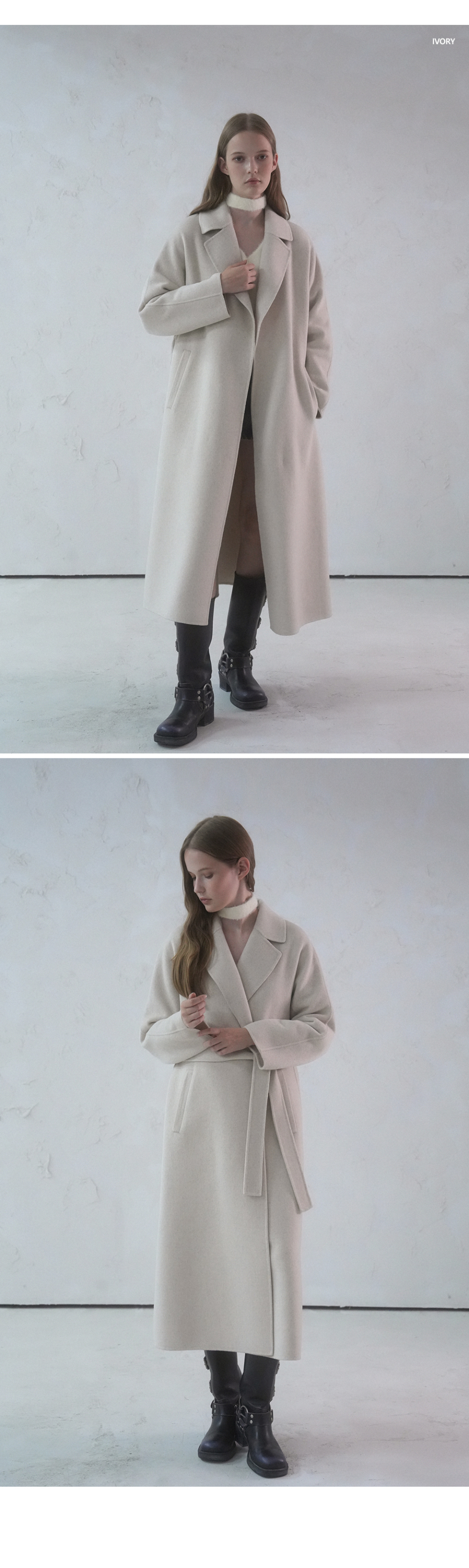 アウターその他 AVANDRESS Beth Handmade Wool Coat IVORY MUSINSA | AVANDRESS Beth Handmade Wool Coat IVORY