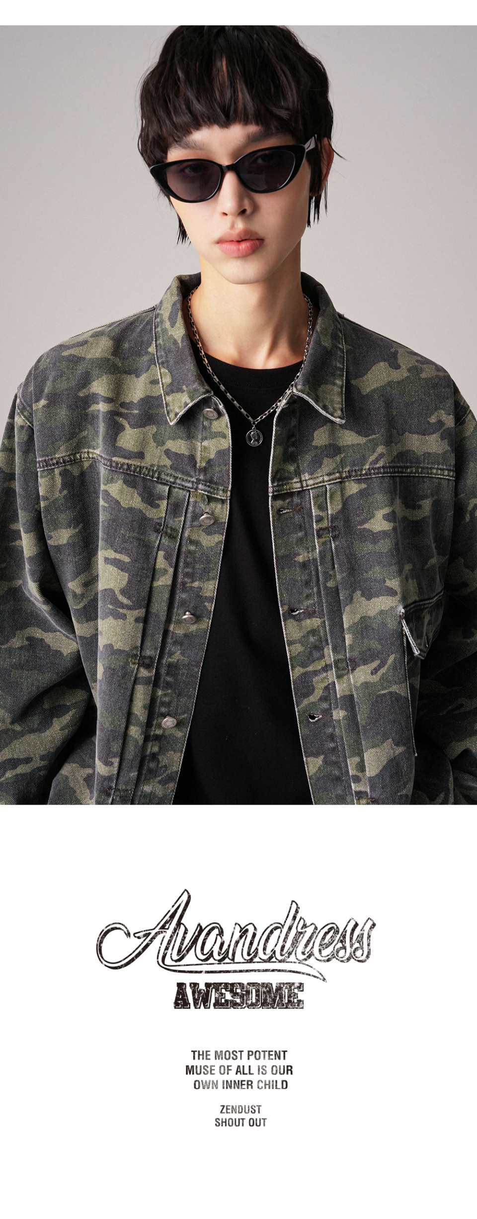 AVANDRESS ♥ Camouflage Jacket /追跡付 AVANDRESS ♥ Camouflage Jacket /追跡付