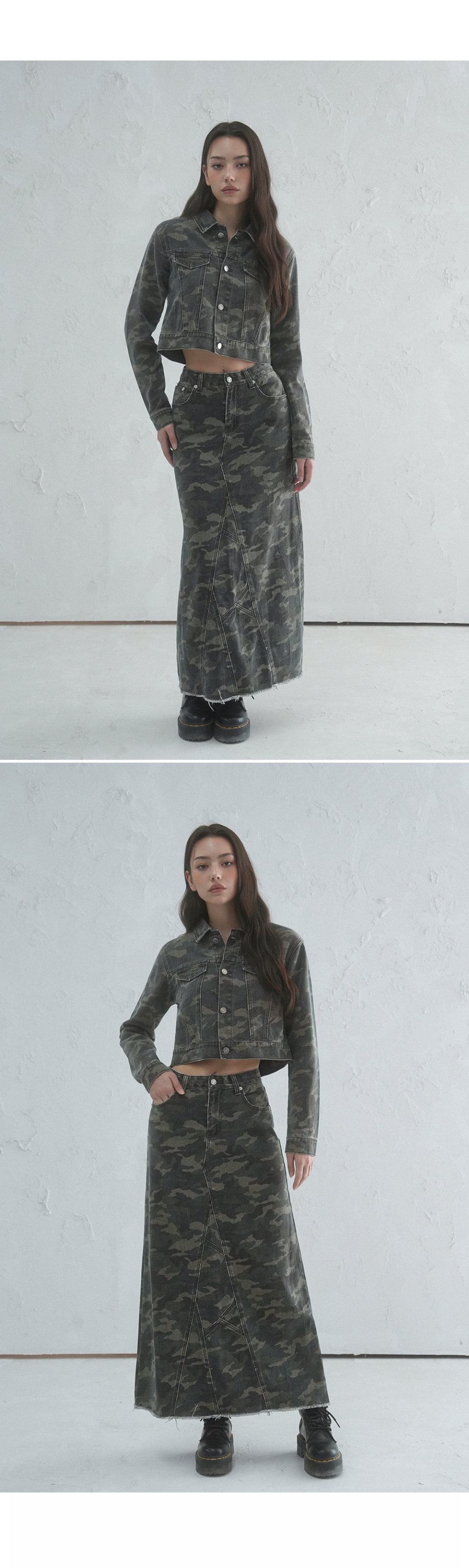 スカート AVANDRESS Camouflage Long Denim Skirt CAMO AD43SK51CA MUSINSA | AVANDRESS Camouflage Long Denim Skirt CAMO