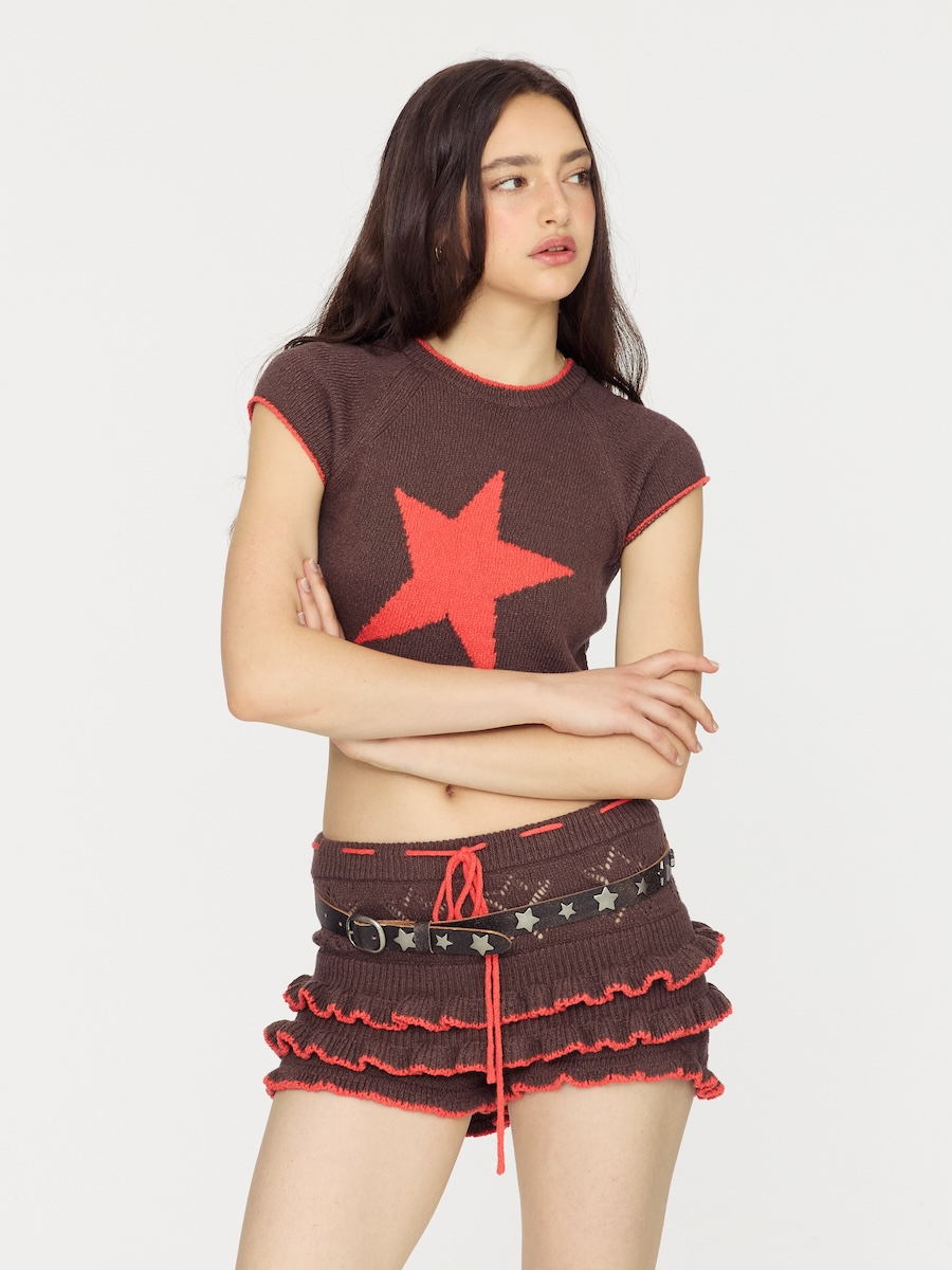 ★GLOWNY★CANDY POP KNIT SHORTS (BROWN)★正規品/韓国直送料込 MUSINSA | GLOWNY CANDY POP KNIT SHORTS (2 Colors)