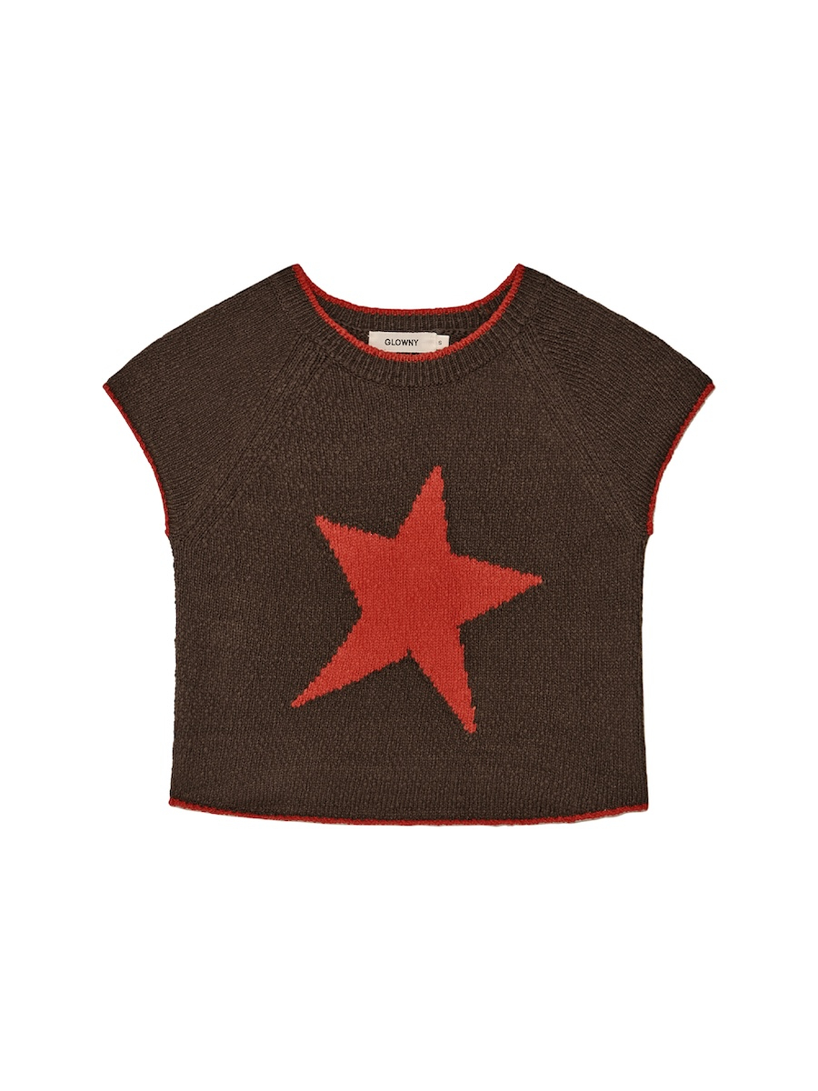 GLOWNY♡ CANDY POP KNIT TOP CANDY POP KNIT TOP (WHITE) - GLOWNY