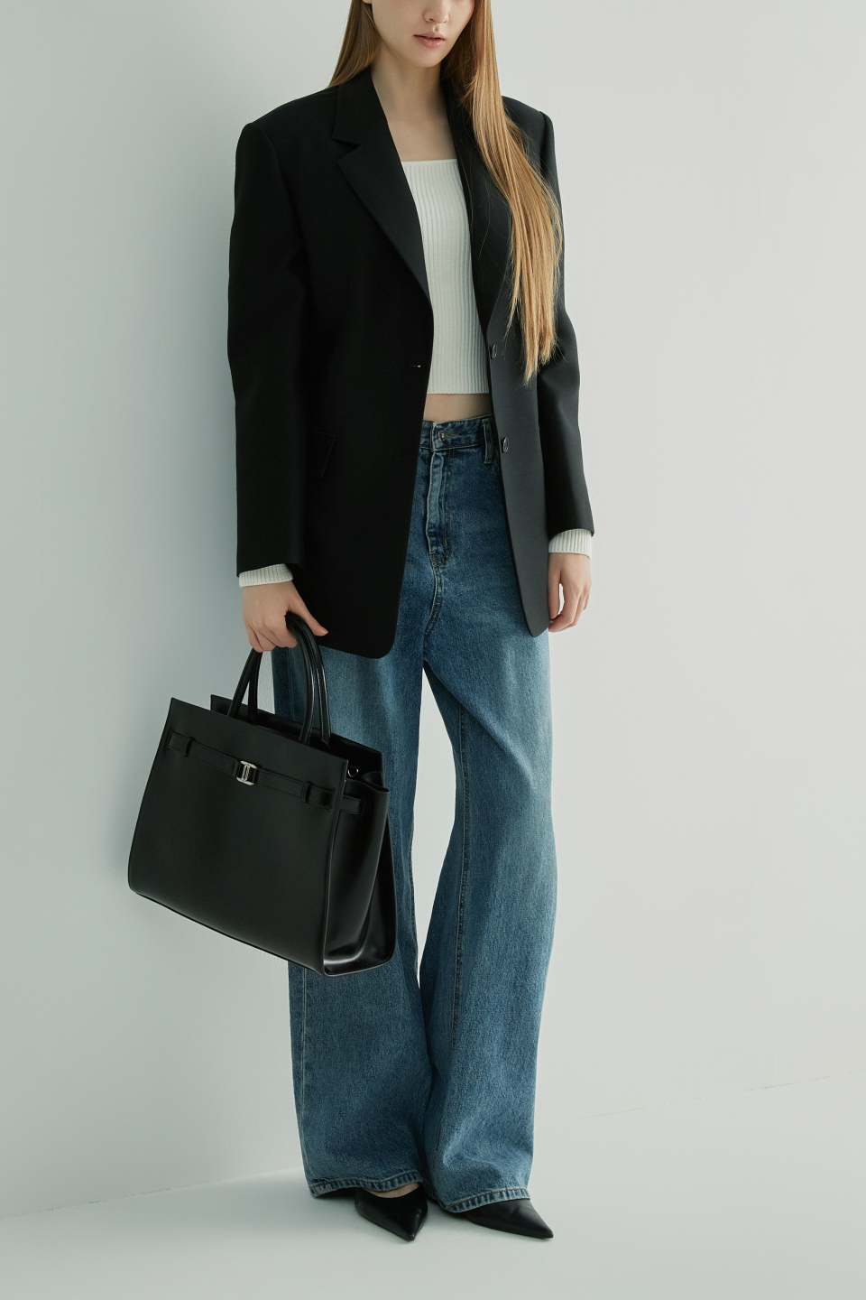 J.ESTINA ■ ALTO MD トート Black MUSINSA公式 | J.ESTINA ALTO LG Tote BK (JHNCHD4BF755BK010)