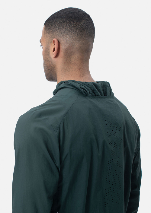 Мужская беговая куртка Flight Racing (Dark Green)