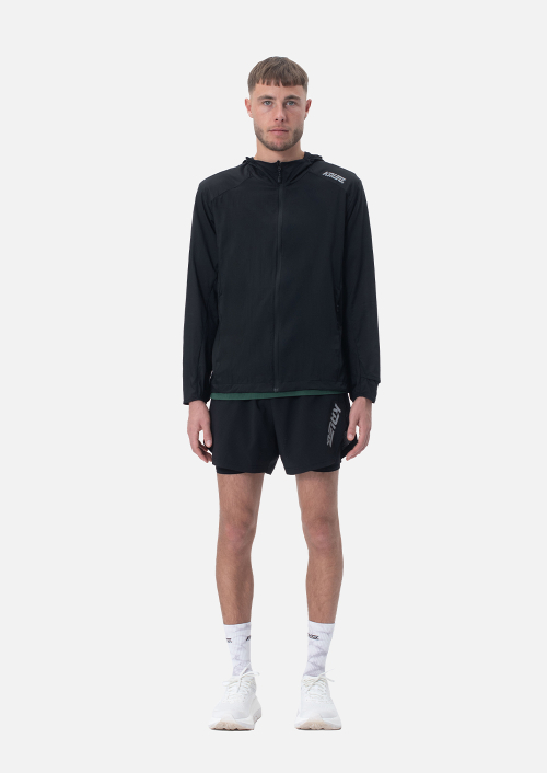 Мужская беговая куртка Flight Racing (Black)