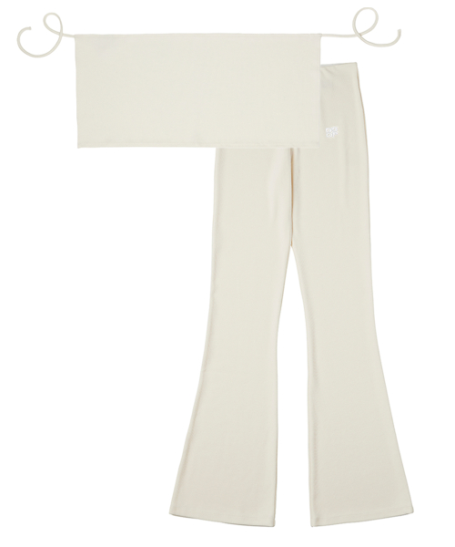 [SET] Брюки буткат DGDP + многослойная юбка с запахом, 2 colors