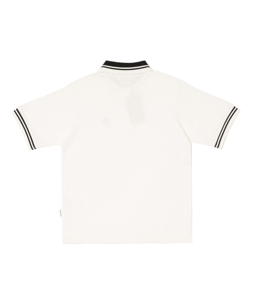 Кроп-поло White Label, White (regular fit)