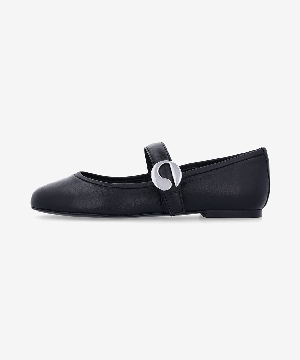 COPERNI COPSH74F6016BLK 関税送料込 MUSINSA公式 | COPERNI Ballerina Belt Flat Shoes - Black