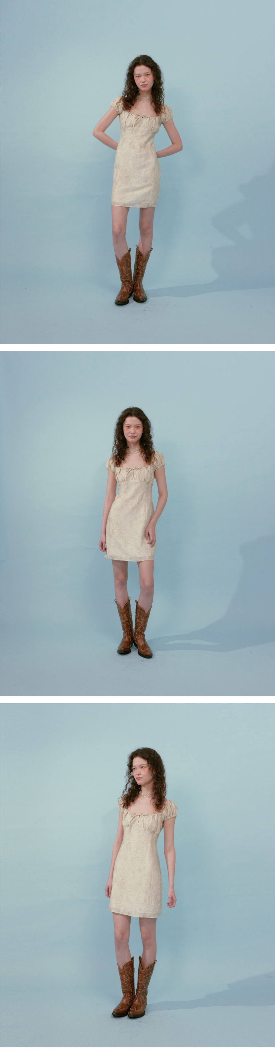 【LOULOUSEOUL】Muddy Baby Dress (Brown) loulouseoulouse