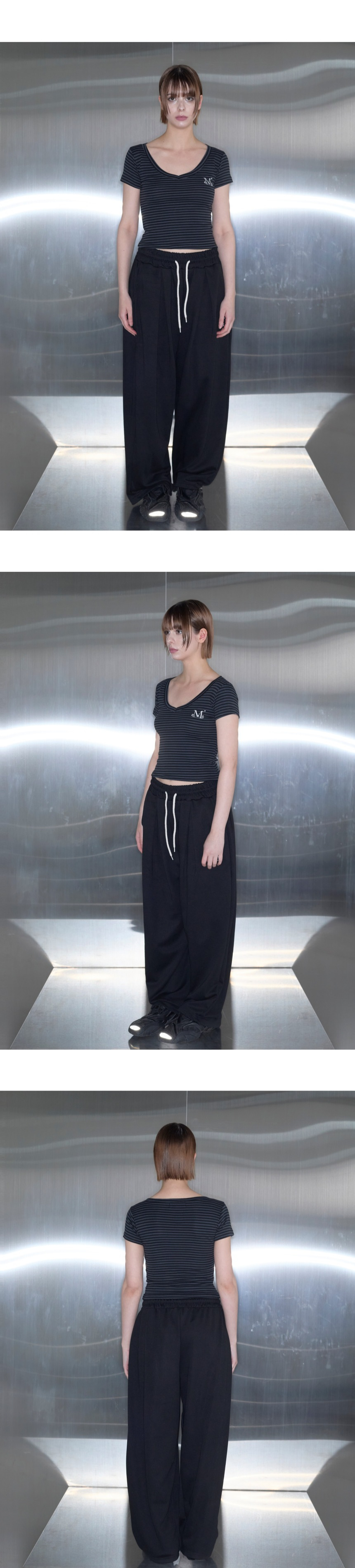 ★MUCENT★ Signature 4 Pin Tuck Wide Sweat Pants 2 Colors P0 MUSINSA | MUCENT Signature 4 Pin Tuck Wide Sweatpants (2 Colors)