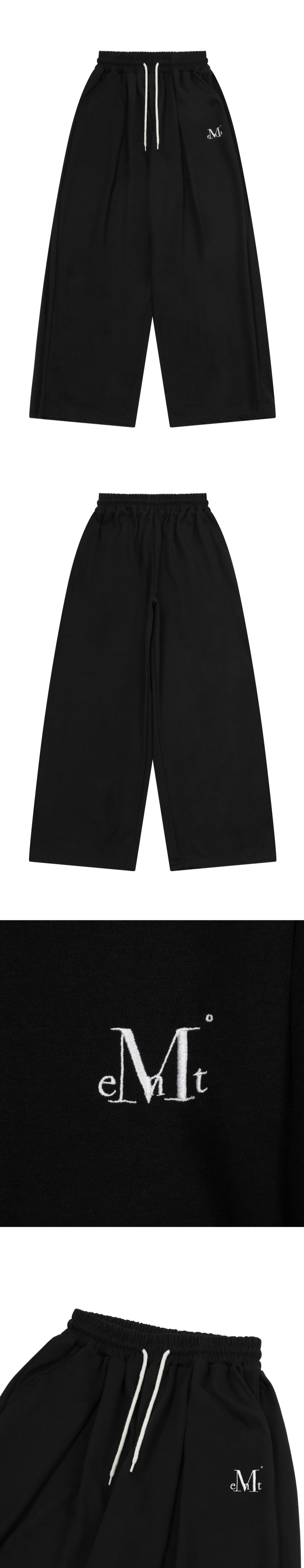 MUSINSA | MUCENT Signature 4 Pin Tuck Wide Sweatpants (2 Colors)
