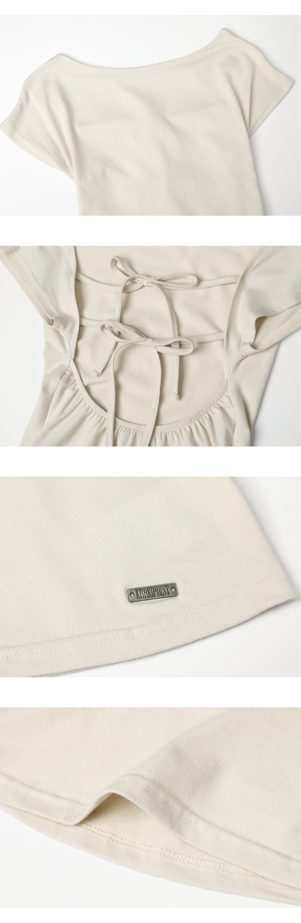 ★KHAKIPOINT/Back Strap T-shirt★ 6030CC-Khaki-HTS.jpg?v=1571272604