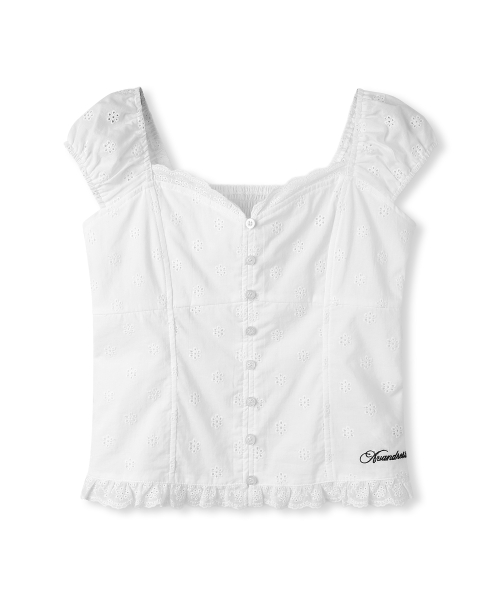 Misty Bow Blouse - 2COL