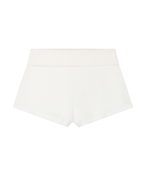 Banding Track Shorts - White