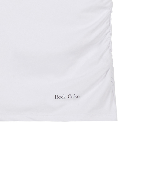 Drop Shoulder Twist Top - White