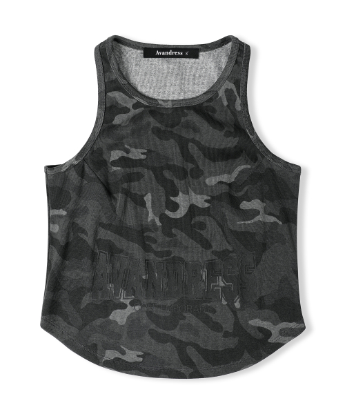 CAMO-BX01 Tank Top CHARCOAL