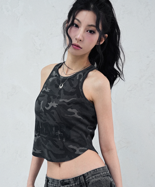 CAMO-BX01 Tank Top CHARCOAL