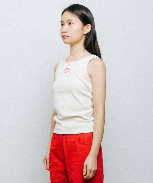 ESSENTIAL SLEEVELESS cream