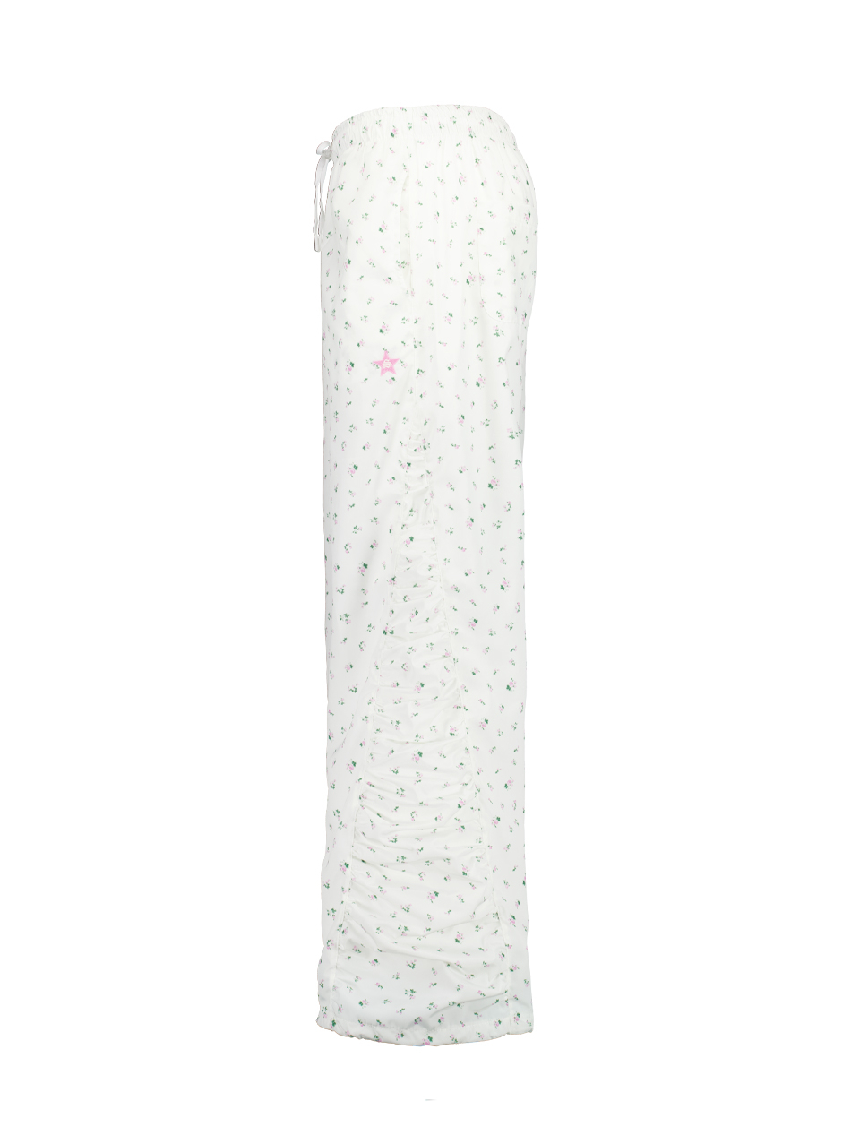 ★SETUP-EXE★FLOWER SHIRRING PANTS / IVORY★正規品韓国送料込 MUSINSA公式 | SETUPEXE FLOWER SHIRRING PANTS / IVORY