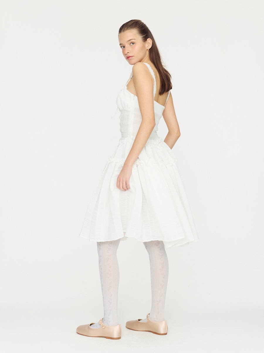 ★ GLOWNY★ LOVE SPELL MIDI DRESS 2 Colors GY25HSOP003 MUSINSA | GLOWNY LOVE SPELL MIDI DRESS (2 Colors)