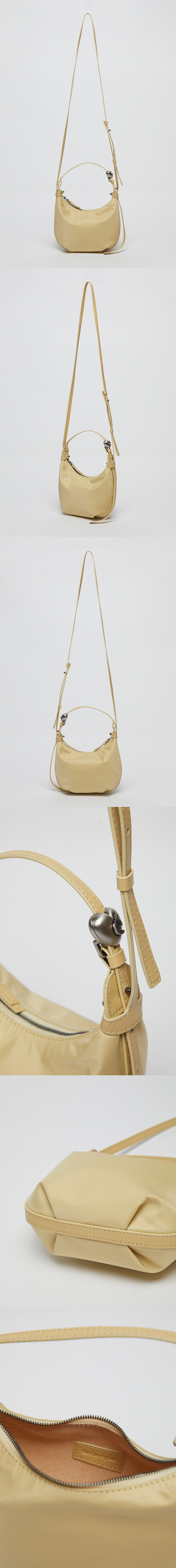 MUSINSA | Archivépke Mini luv moon bag(Nylon butter)_