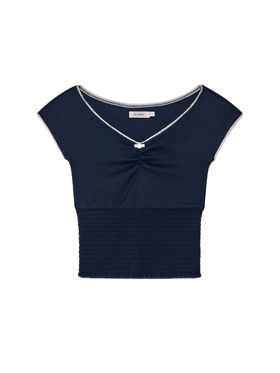 [GLOWNY] PEEKABOO SMOKE TEE ★大人気★ MUSINSA公式 | GLOWNY PEEKABOO SMOKE TEE (6 Colors)