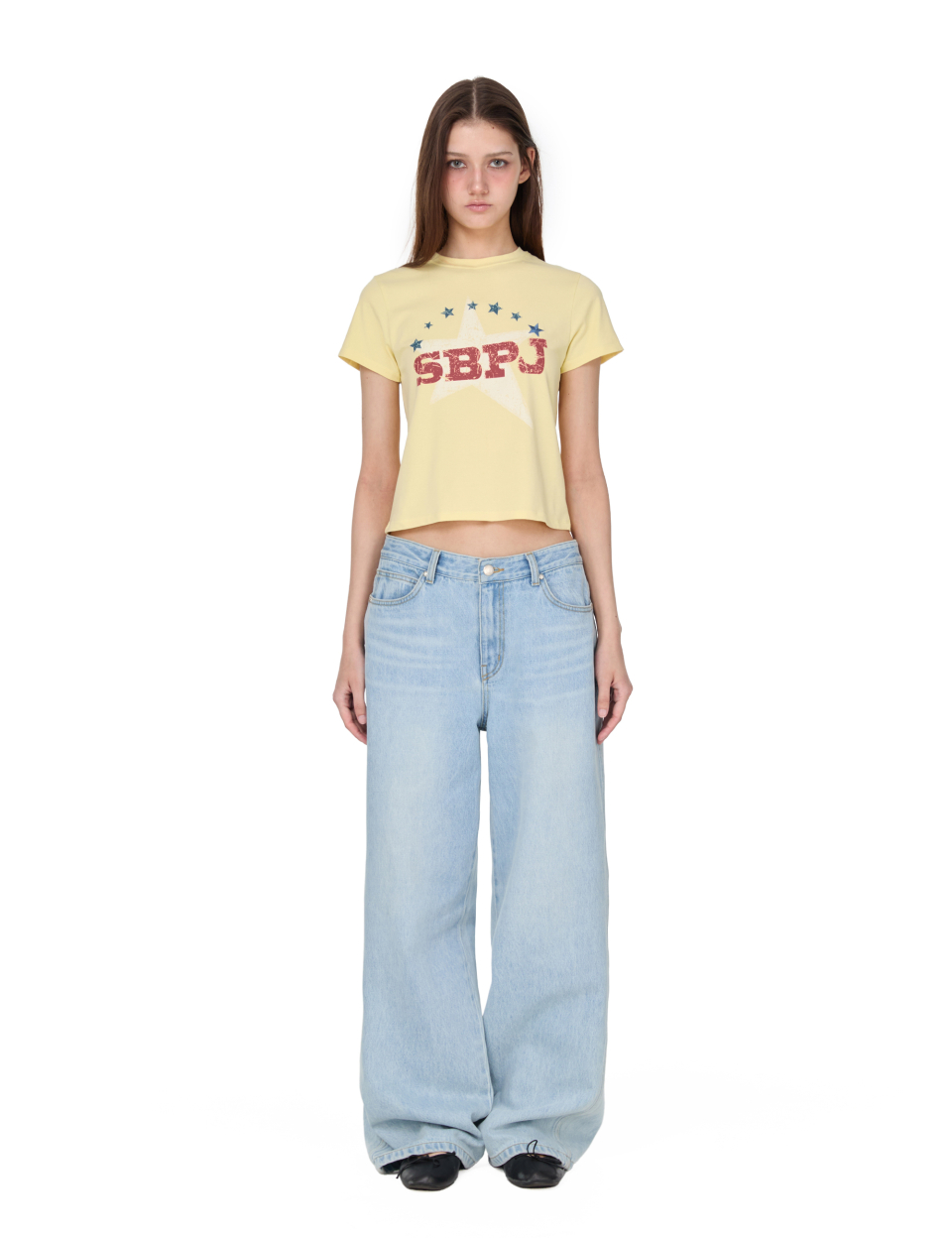 【SUNBURN PROJECT】韓国人気★ SBPJ T-shirt sunburnproject(サンバーンプロジェクト) Tシャツ・カットソー