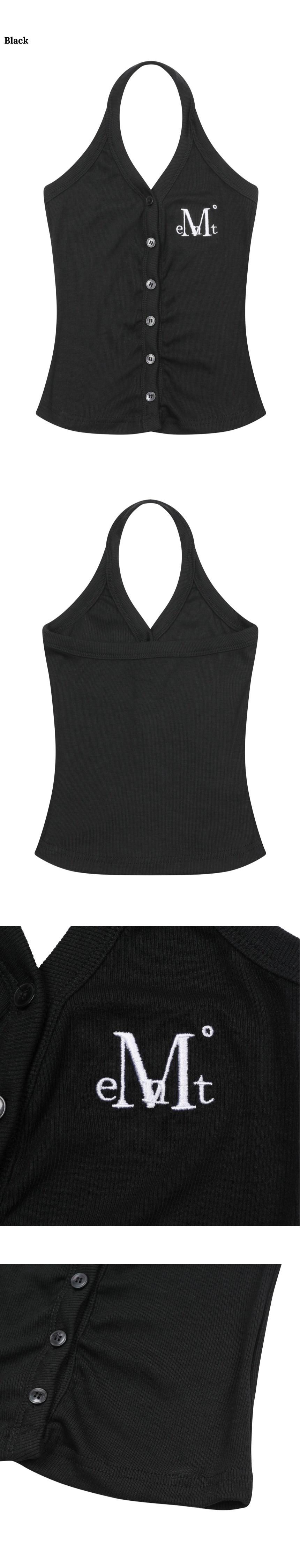 【MUCENT】MERA HALTER NECK CROP SLEEVELESS★25SS★ MUSINSA | MUCENT Mera Halter Neck Crop Sleeveless Nashi (4