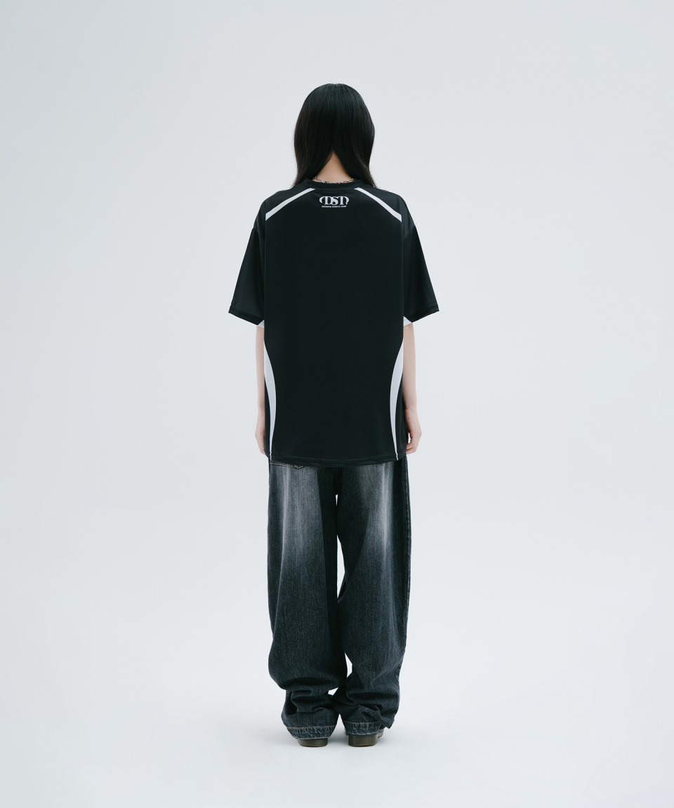 [DUCKDIVE] League Varsity Mesh Short Sleeve ★大人気★ MUSINSA公式 | DUCKDIVE League Varsity Mesh Short Sleeve Black