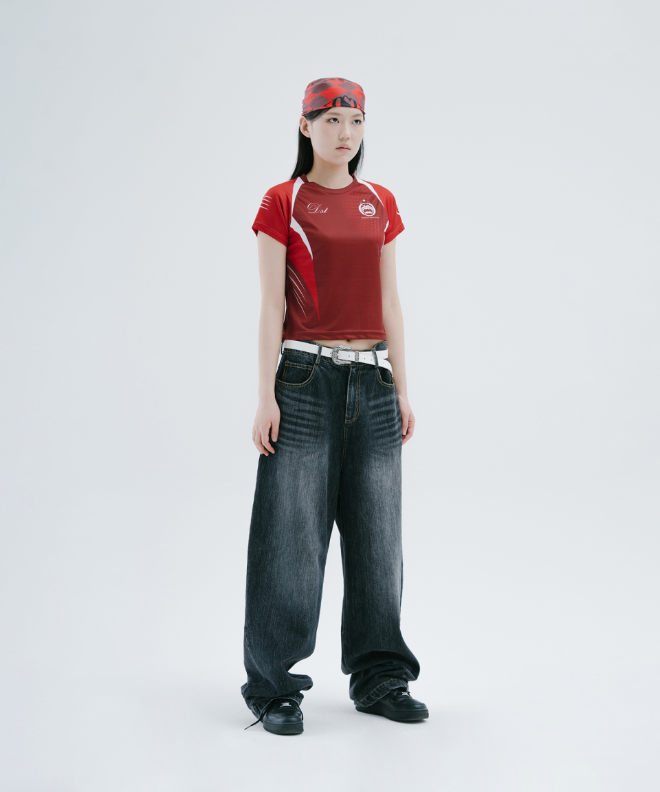 [DUCKDIVE] Circuit Raglan Slim Short Sleeve ★大人気★ MUSINSA | DUCKDIVE Athlete Raglan Short Sleeve Red