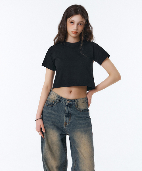 BTB : BREEZE WASHING JEANS [DUSTY BLUE]