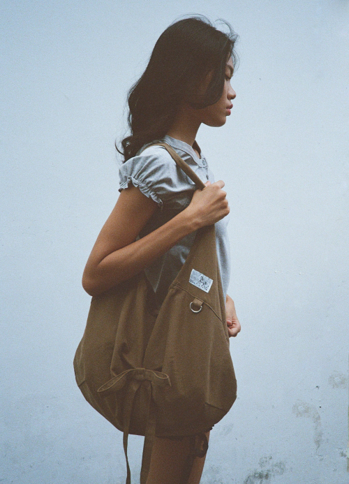 Bow Canvas Bag - Kiwi
