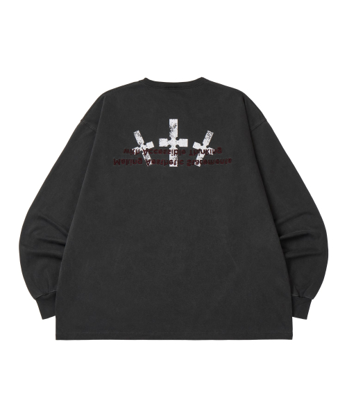 P.Crusades long sleeve _ Dark gray