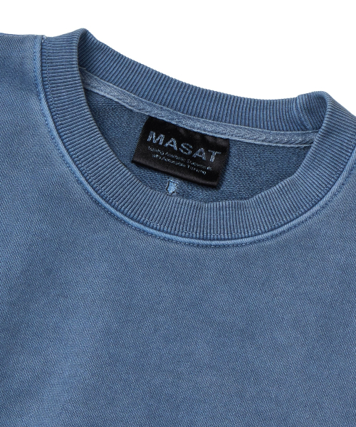P.Basic cross Sweatshirt _ Smoke blue
