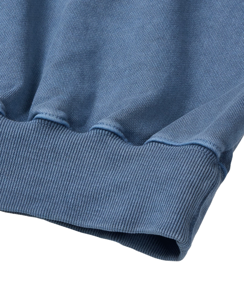 P.Basic cross Sweatshirt _ Smoke blue