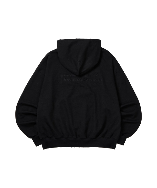 Basic cross hood _ Black