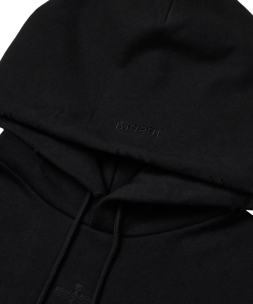 Basic cross hood _ Black