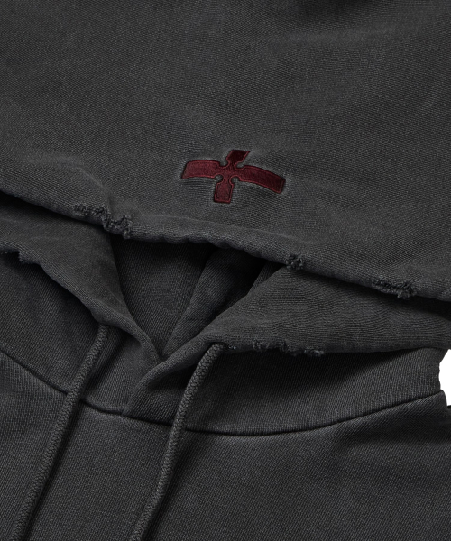 P. valiant piercer hood _ Dark gray