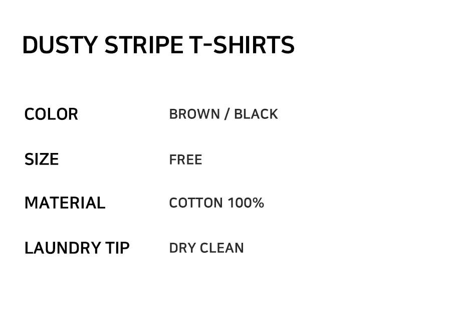 DUSTY STRIPE T-SHIRT 