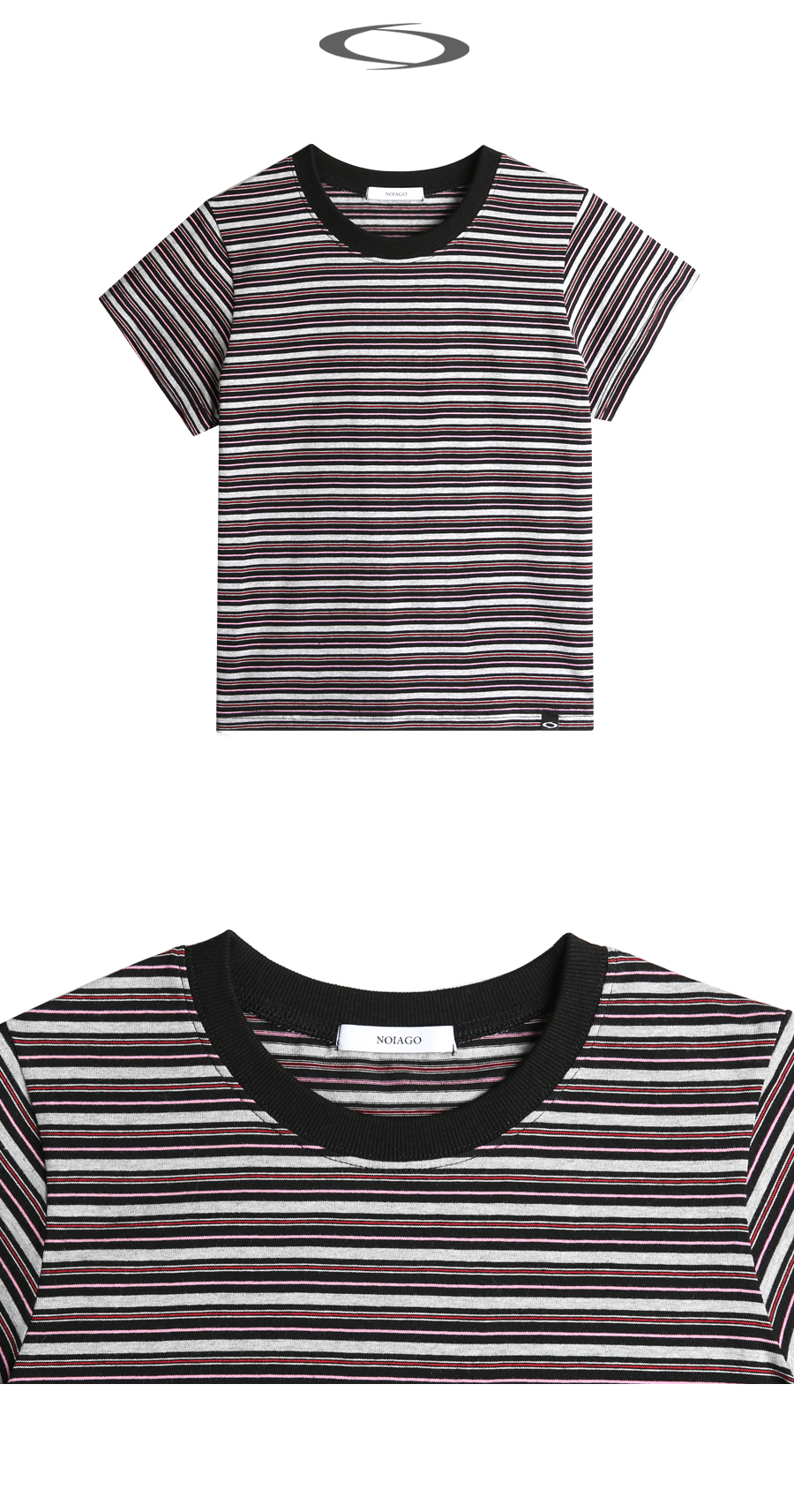 DUSTY STRIPE T-SHIRT 