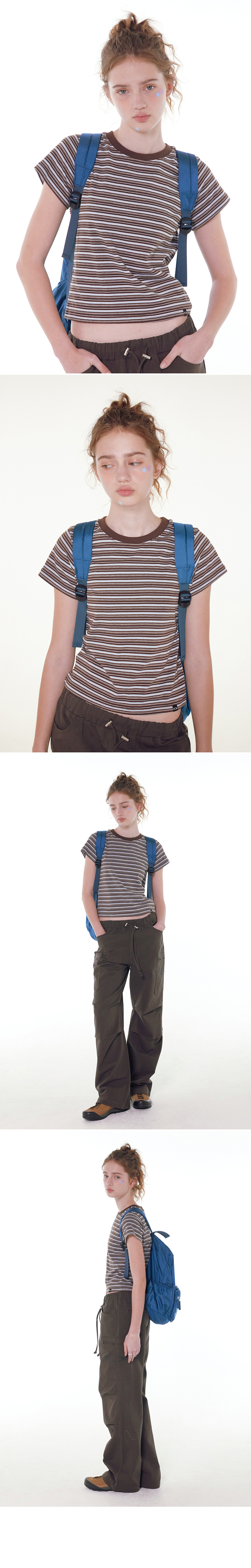 DUSTY STRIPE T-SHIRT 