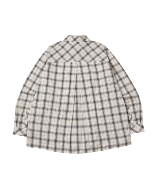 Vintage Gemstone check shirt _ Off White