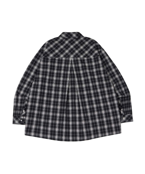 Vintage Gemstone check shirt _ Black