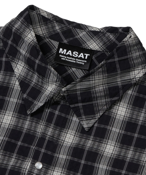 Vintage Gemstone check shirt _ Black
